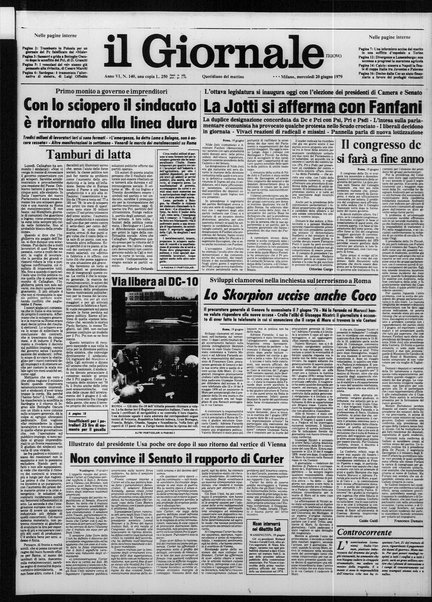 Il giornale nuovo : quotidiano del mattino